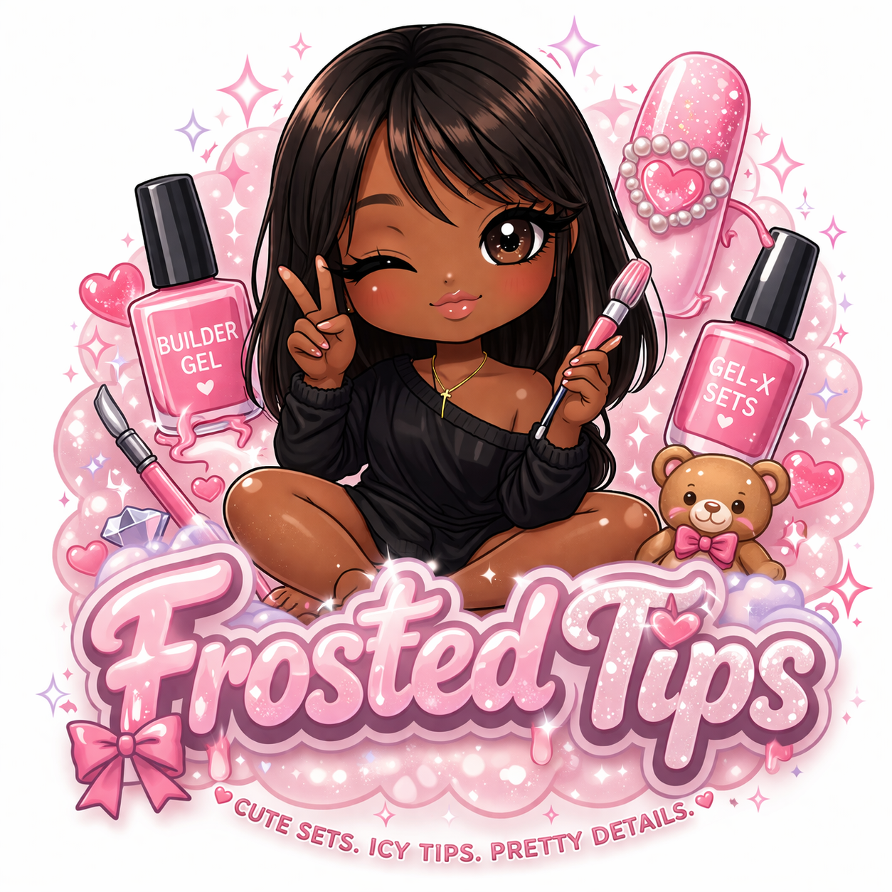 Frosted Tips logo
